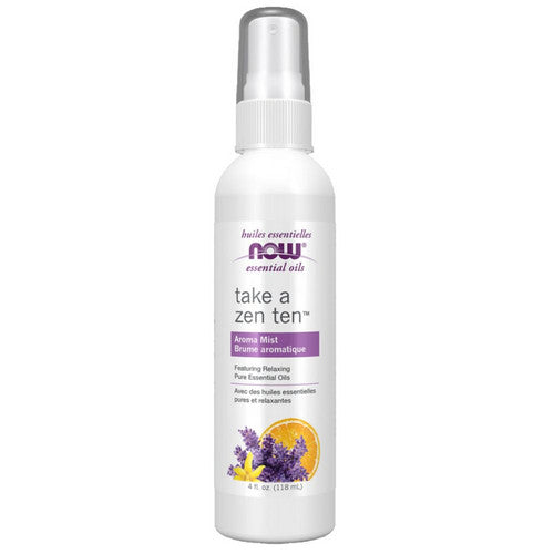 Take A Zen Ten Aroma Mist 4 Oz by Now Foods