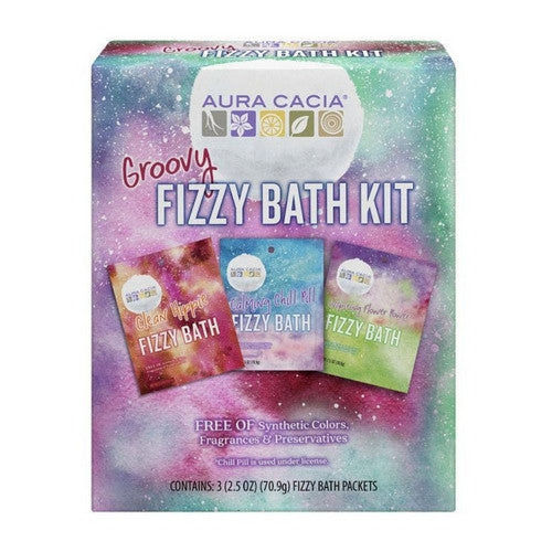 Groovy Fizzy Bath Kit 1 Count by Aura Cacia