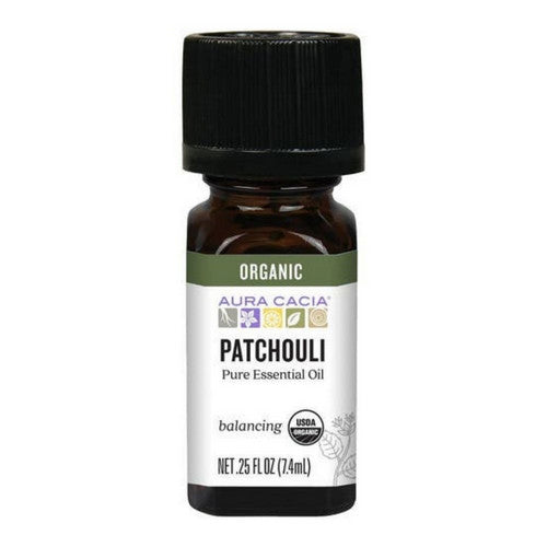 Aura Cacia Organic Patchouli Essential Oil 0.25 Oz by Aura Cacia
