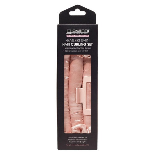 Giovanni Heatless Black Satin Hair Curling Set 1 Count by Giovanni Cosmetics
