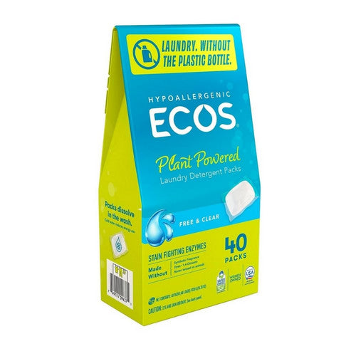 Free And Clear Liquidless Laundry Detergent 40 Count by Earth Friendly Products