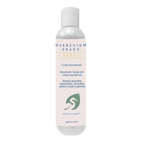 White Egret Boost Magnesium Soak 8 Oz by White Egret