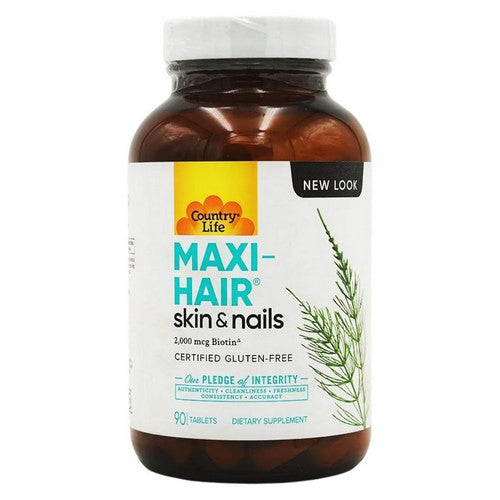 Maxi Hair Skin And Nails 90 Tablets by Country Life