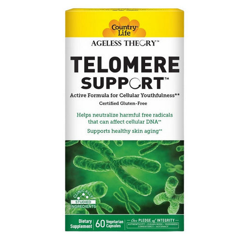 Telomere Support 60 Vegan Capsules by Country Life