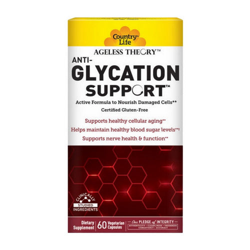 Anti Glycation Support 60 Vegetarian Capsules by Country Life