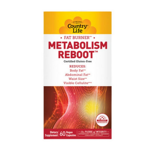 Fat Burner Metabolism Reboot 60 Veg Caps by Country Life