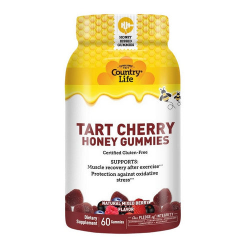 Tart Cherry Honey Gummy 60 Gummies by Country Life