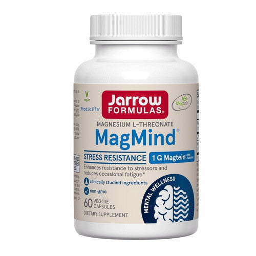MagMind Stress Resistance 60 Veggie Capsules by Jarrow Formulas