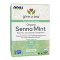 Organic Senna Mint Tea 24 Bags by Now Foods