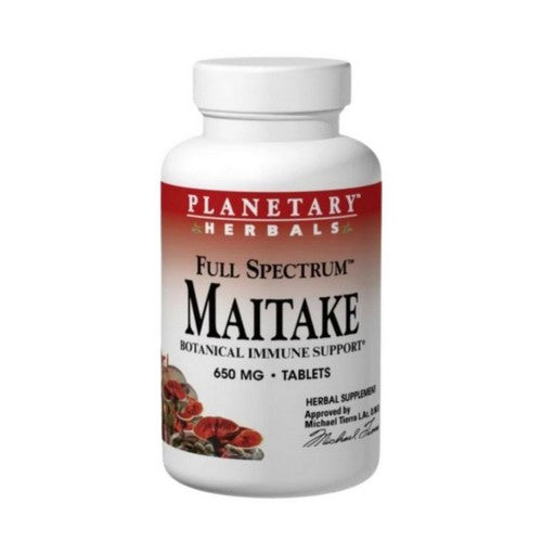 Full Spectrum Maitake Mushroom 30 Tabs by Planetary Herbals