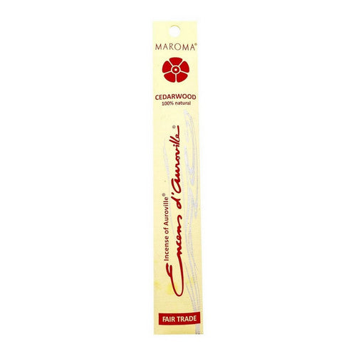 Premium Stick Incense Cedarwood 0.02 Killogram (10 Count) by Maroma