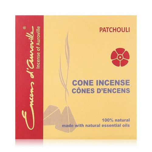 Patchouli Cone Incense 0.04 Killogram (10 Units) by Maroma