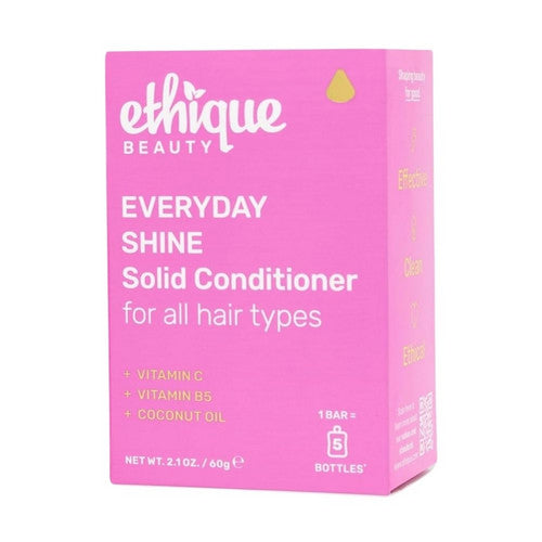 Everyday Shine Solid Conditioner Bar For All Hair Types 2.1 Oz by Ethique