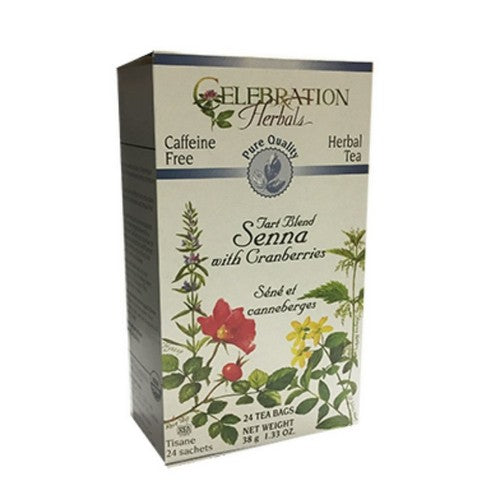 Senna With Cranberries Tea 24 Bags by Celebration Herbals