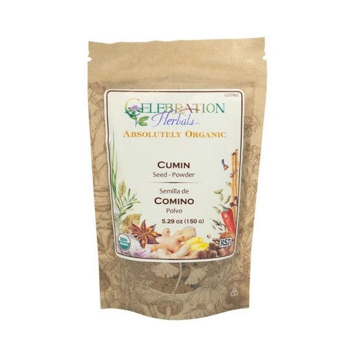 Organic Cumin Seed Powder 16 Oz by Celebration Herbals