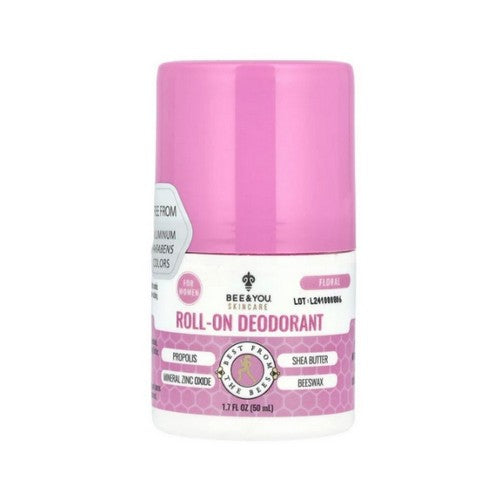 Roll On Deoderant For Women Underarms 1.7 Oz by Bee & You