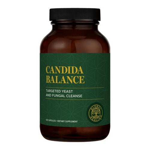 Candida Balance Targeted Yeast And Fungal Cleanse 120 Capsules by Global Healing Center