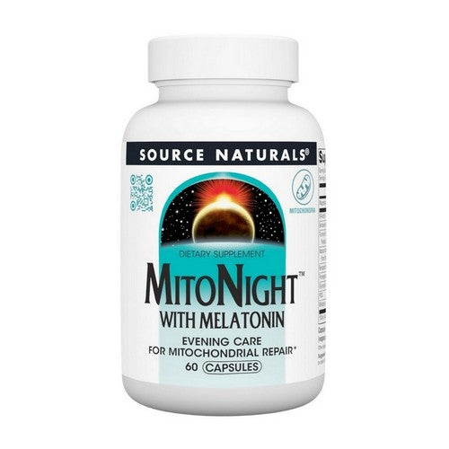 Mito Night With Melatonin 60 Capsules by Source Naturals