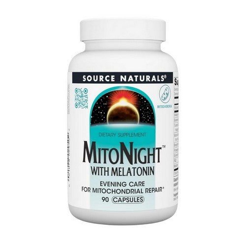Mito Night With Melatonin 90 Capsules by Source Naturals