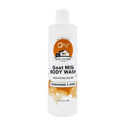 Goat Milk Body Wash Frankincense And Myrrh 12 Oz by O MY!