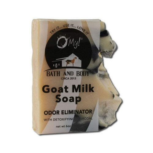Goat Milk Odor Eliminating Soap Bar 6 Oz by O MY!