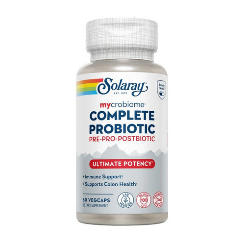 Mycrobiome Complete Probiotic Ultimate Potency 60 Veg Caps by Solaray