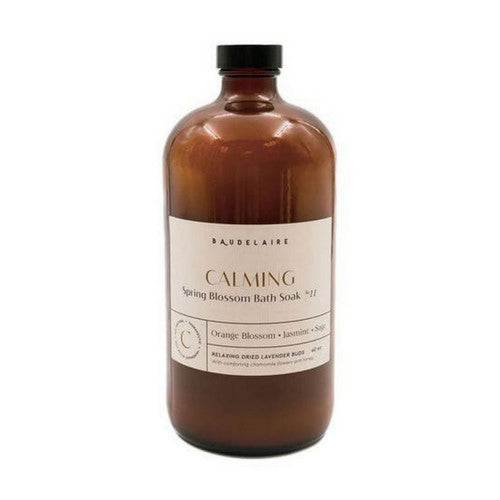 Calming Spring Blossom Bath Soak 40 Oz by Baudelaire