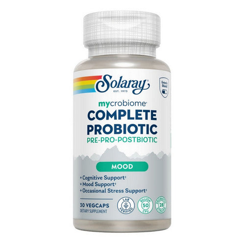 Mycrobiome Complete Probiotic Mood 30 Veg Caps by Solaray