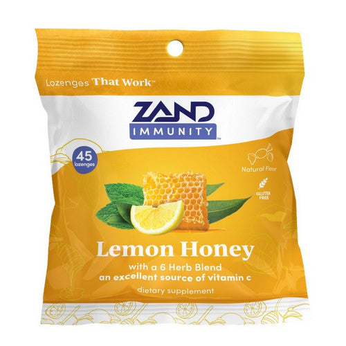 Lemon Honey Lozenges 45 Count by Zand