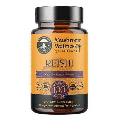 Mushroom Wellness Reishi 90 Count by Herb Pharm