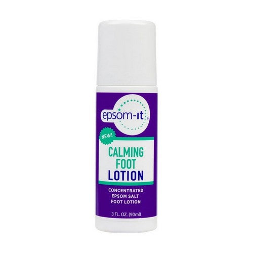 Calming Foot Lotion Rollerball 3 Oz by Epsom-It
