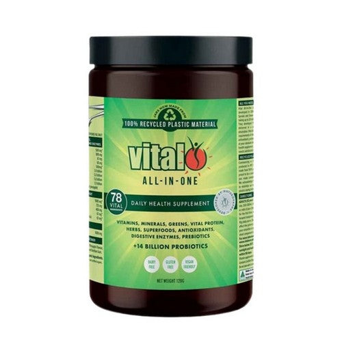 All In One Greens Powder 120 Grams by Vital