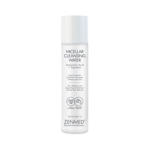Micellar Hyaluronic Acid Plus Squalane Cleansing Water 5.28 Oz by ZenMed