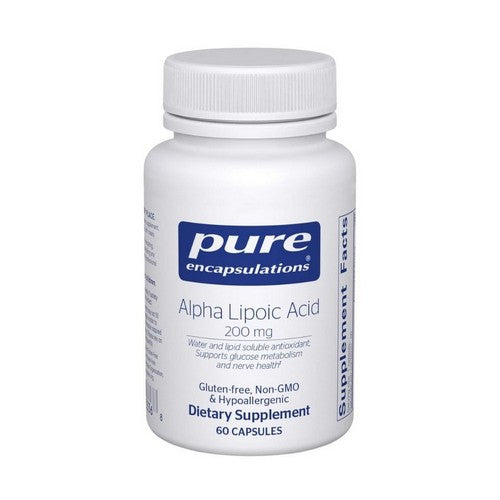 Alpha Lipoic Acid  60 Caps by Pure
