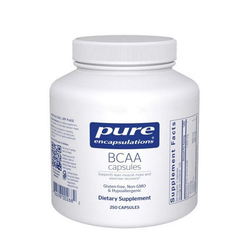 BCAA Capsules 250 Caps by Pure