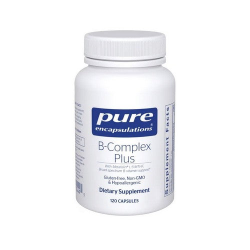 B-Complex Plus 120 Caps by Pure