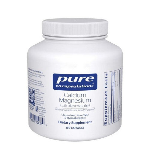 Calcium Mag (Cit/Mal) 180 Caps by Pure