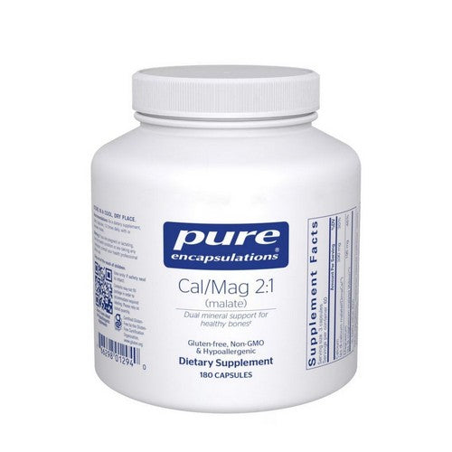 Cal/Mag (Malate) 2:1 180 Caps by Pure