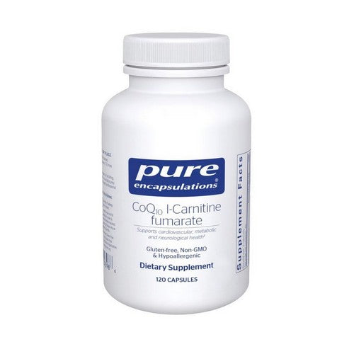 Coq10 L-Carnitine Fumarate 120 Caps by Pure