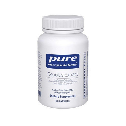 Coriolus Extract 60 Caps by Pure
