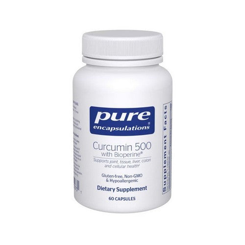 Curcumin 500 With Bioperine 60 Caps by Pure