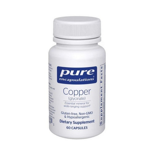 Copper (Glycinate) 60 Caps by Pure