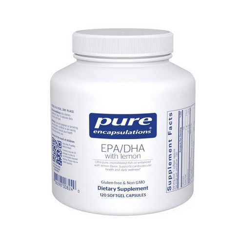 Epa/Dha With Lemon 120 Caps by Pure