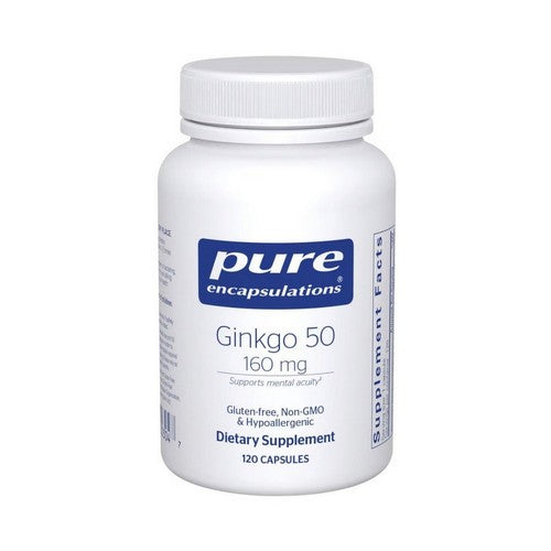 Ginkgo 50  120 Caps by Pure