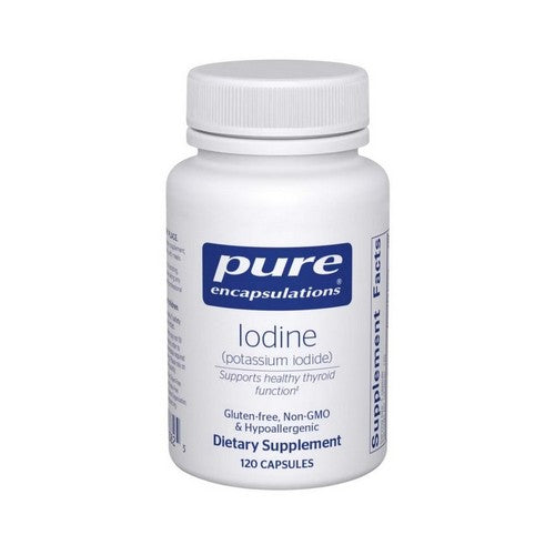 Iodine (Potassium Iodide) 120 Caps by Pure