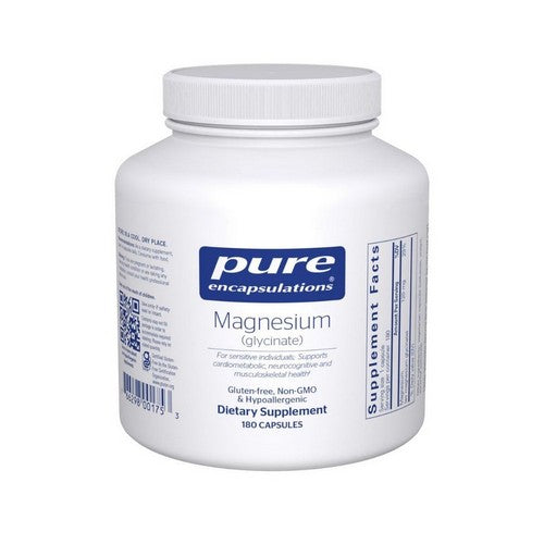 Magnesium Glycinate 180 Caps by Pure