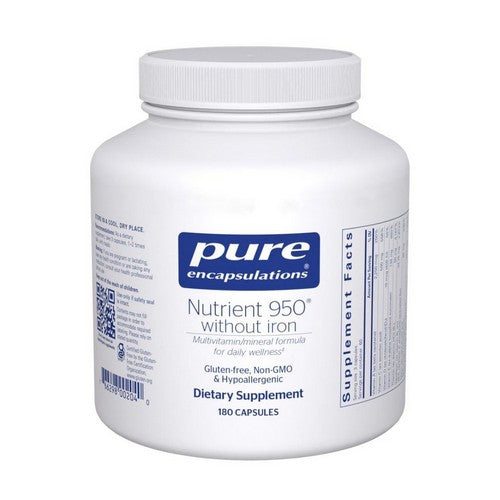 Nutrient 950 WithOut Iron 180 Caps by Pure