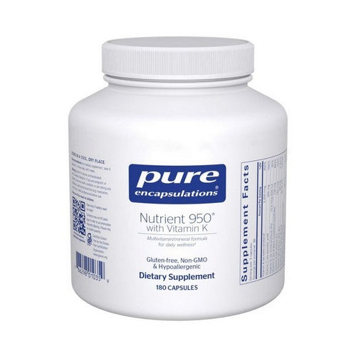 Nutrient950 With Vitamin K 180 Caps by Pure