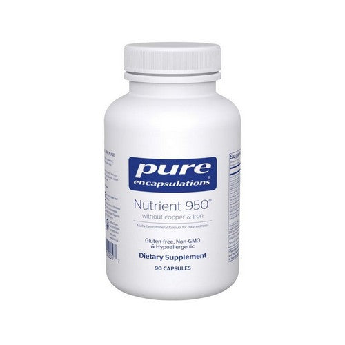 Nutrient 950 W/O Cu & Fe 90 Caps by Pure