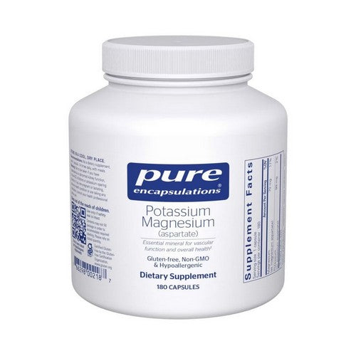 Potassium Mag (Asp) 180 Caps by Pure
